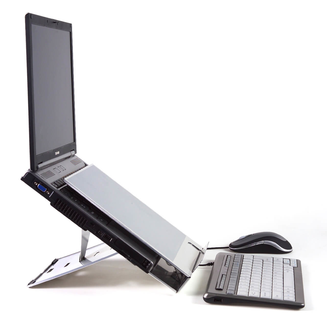 Ergo-Q 260 laptophouder incl. documenthouder