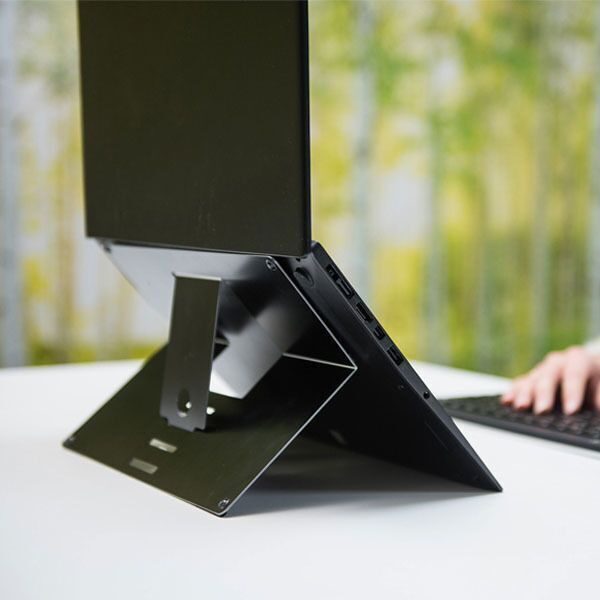 Afbeeldingen van R-Go Riser Attachable Laptopstandaard – Zwart